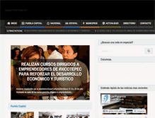 Tablet Screenshot of lapasarelanoticias.com